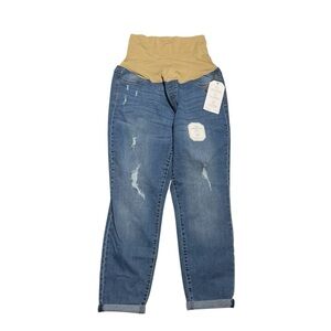 Celebrity Pink XL Full Panel Women's Blue Maternity Jeans